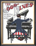 The Jogo Blues Limited Edition Framed Print by N. Copson