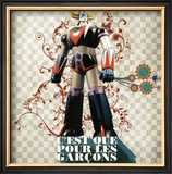 C'Est Que Pour les Garçons (Only for Boys) Poster by Florence Weiser