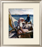 Afternoon Sea Breeze Prints by Albert Edelfelt