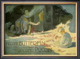 Madama Butterfly, c.1904 Prints by Adolfo Hohenstein