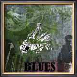 Blues Posters by Jean-François Dupuis