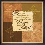 Words to Live By: Courage Prints by Mark Bowers