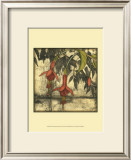 Mini Fuchsia and Silhouette III Prints by Jennifer Goldberger