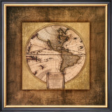 Global Map II Prints by Krissi 