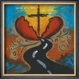 Lead Me to the Cross Poster by Melody Hogan