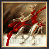 Dancing Ribbons Posters by Kitty Meijering