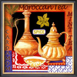 Moroccan Tea Prints by Helen Vladykina