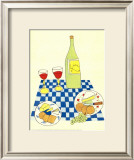 Wine and Cheese Picnic Prints by Lorraine Cook