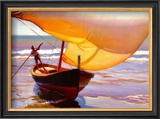Fishing Boat Prints by Arthur Rider
