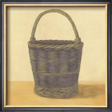 Blue Basket Posters by Mar Alonso