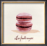 Macaron aux Fruits Rouges Posters by Pascal Cessou