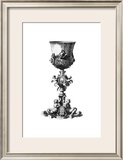 Black and White Goblet III Art by Giovanni Giardini
