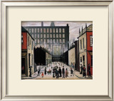 Street Scene Posters by Laurence Stephen Lowry