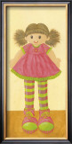 Doll with Pink Dress Prints by Alba Galan