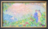 Thanks to Meet You on the Earth Framed Giclee Print by Miyuki Hasekura
