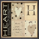 Heart Posters by Kim Klassen