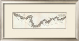 General Map of the River Ohio, Plate 2, c.1796 Framed Giclee Print by George Henri Victor Collot