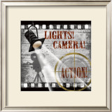 Lights! Camera! Action! Posters by Conrad Knutsen
