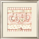 Patchwork Love Prints by Joëlle Wolff