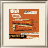 Paris Prints by Francoise Persillon