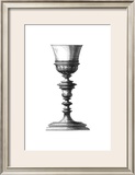 Black and White Goblet I Posters by Giovanni Giardini