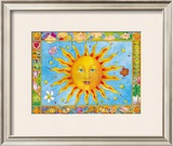 Sun and Moon Framed Giclee Print by Cora Yee