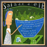 Salade d'Ete Prints by Céline Malépart