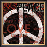 Peace Prints by Louise Carey