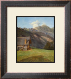The Chalet Art by Ferdinand Georg Waldmueller
