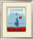 Blue Raspberry Art by Gregory Gorham
