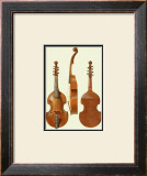 Antique Violas II Print by William Gibb