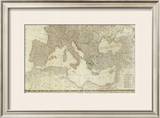 Northern Europe Divided into its Empires, Kingdoms, States, Republics, c.1787 Framed Giclee Print by Thomas Kitchin