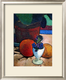 Flower Pot and Fruit Poster by Paula Modersohn-Becker