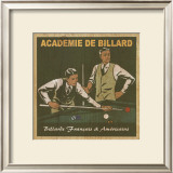 Academie de Billard I Art by Philippe David