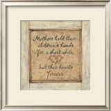 Mother's Hold Prints by Karen Tribett