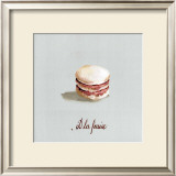 Macaron à la Fraise Prints by Pascal Cessou