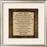 The Ten Commandments Art by Jennifer Pugh