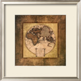 Global Map I Art by Krissi 
