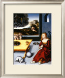 Melancholy, c.1532 Prints by Lucas Crana