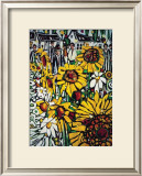 SUNFLOWERS Limited Edition Framed Print by CHARLES MONTEITH WALKER