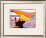 Fishing Boat Poster by Arthur Rider