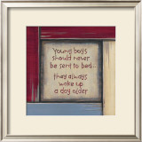 Young Boys Print by Karen Tribett