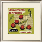 France Poster by Francoise Persillon