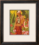 Lei Vendor Print by J. Maybra