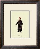 Chinese Mandarin Figure Print