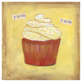 Yum Yum Cupcake Prints by Deborah Mori