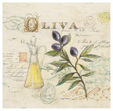 Tuscan Olive Oil Art by Angela Staehling