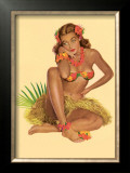 Hawaiian Pin-Up Girl, 1949 Posters by Al Moore