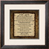 The Ten Commandments Print by Jennifer Pugh