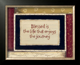 Enjoys the Journey Print by Karen Tribett